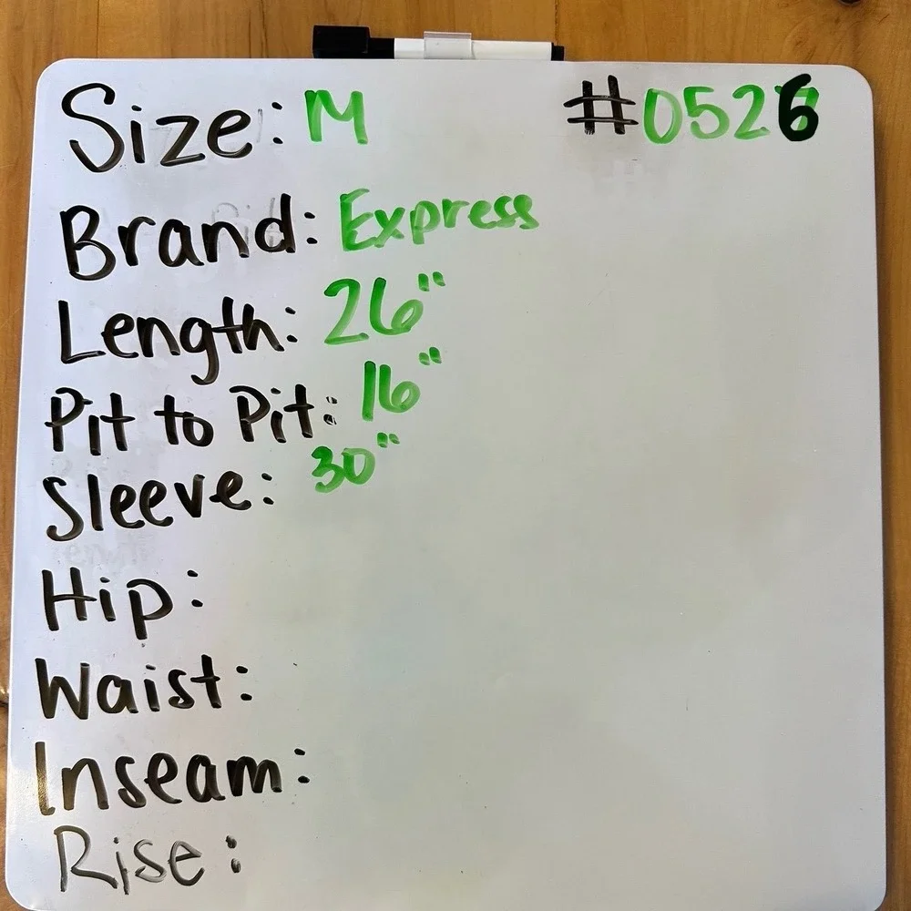Express measurements length
